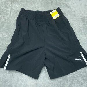 Puma Active Woven Mens Shorts Black Size S Lightweight Design 6951